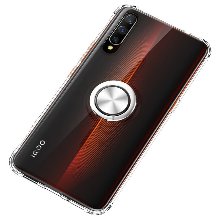 Ultra-thin TPU Protective Case for Vivo IQOOï¼Œwith 360 Degree Rotation Holder