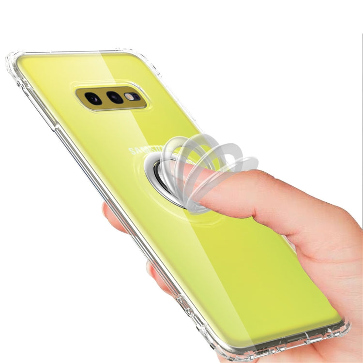 Ultra-thin TPU Protective Case for Galaxy S10e, with 360 Degree Rotation Holder