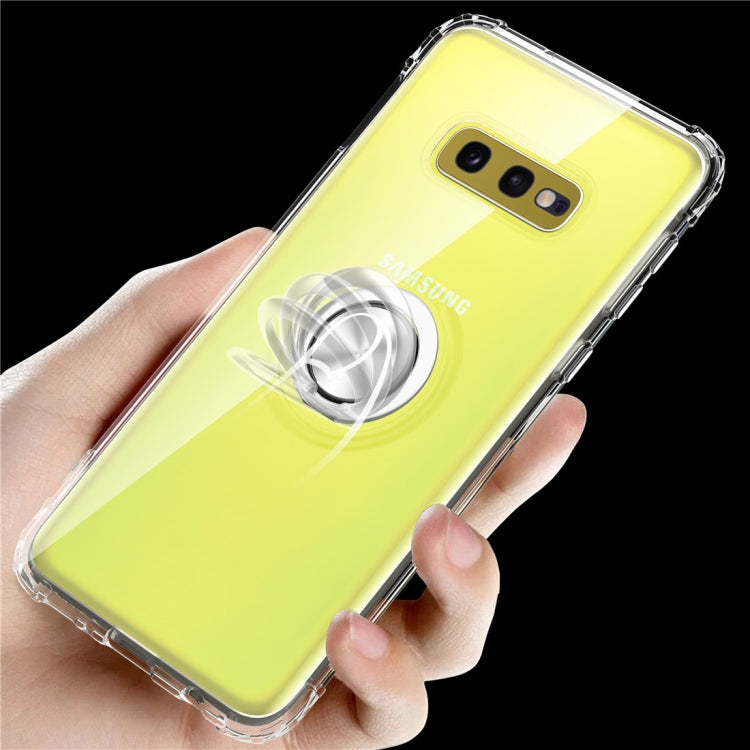 Ultra-thin TPU Protective Case for Galaxy S10e, with 360 Degree Rotation Holder