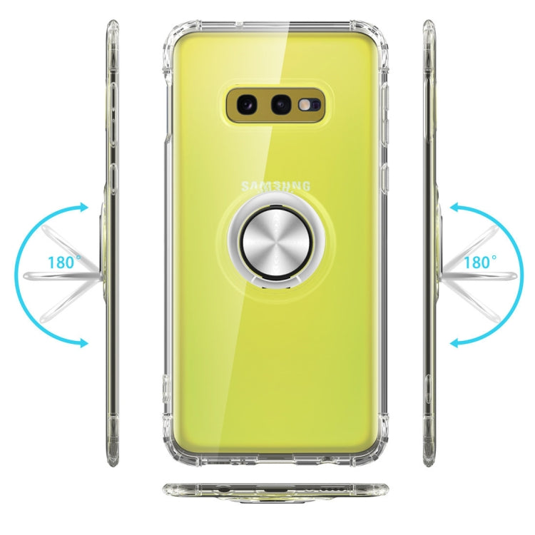 Ultra-thin TPU Protective Case for Galaxy S10e, with 360 Degree Rotation Holder