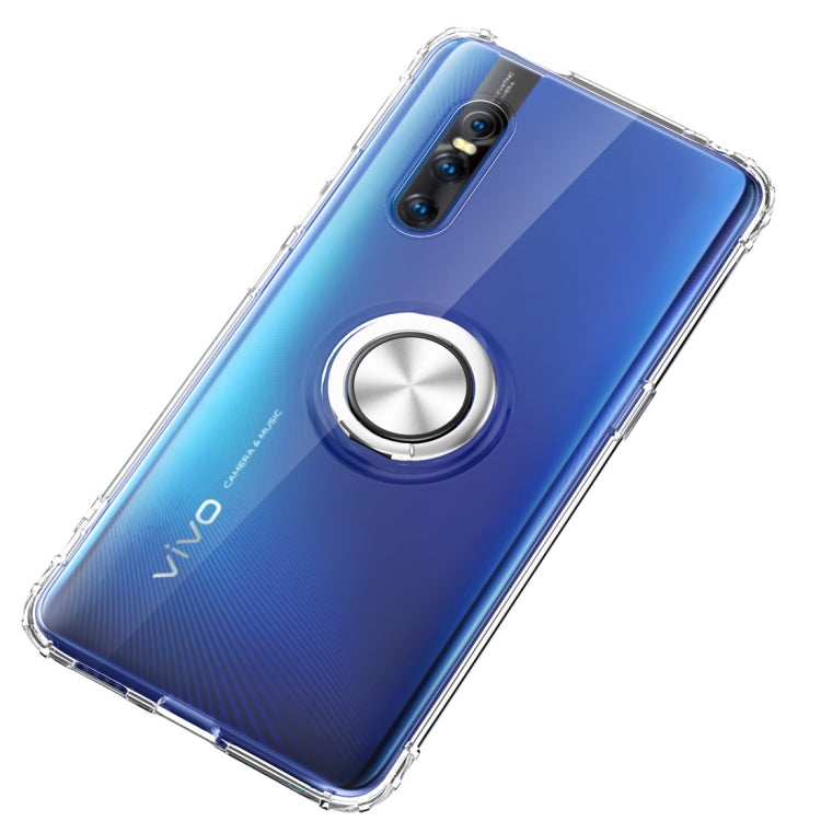 Ultra-thin TPU Protective Case for VIVO X27, with 360 Degree Rotation Holder