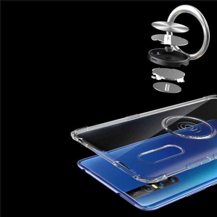 Ultra-thin TPU Protective Case for VIVO X27, with 360 Degree Rotation Holder