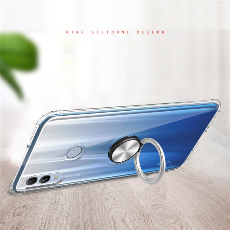 Ultra-thin TPU Protective Case for Huawei Honor 10 Lite / P Smart 2019 , with 360 Degree Rotation Holder