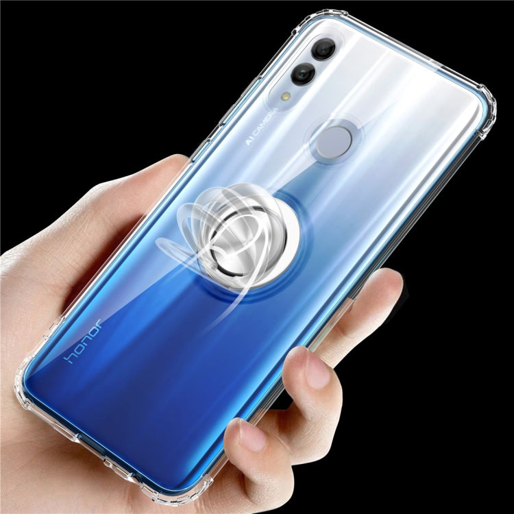 Ultra-thin TPU Protective Case for Huawei Honor 10 Lite / P Smart 2019 , with 360 Degree Rotation Holder