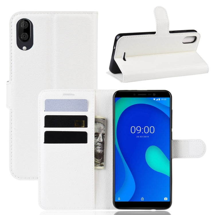 Litchi Texture Horizontal Flip Leather Case for WIKO Y80, with Wallet & Holder & Card Slots