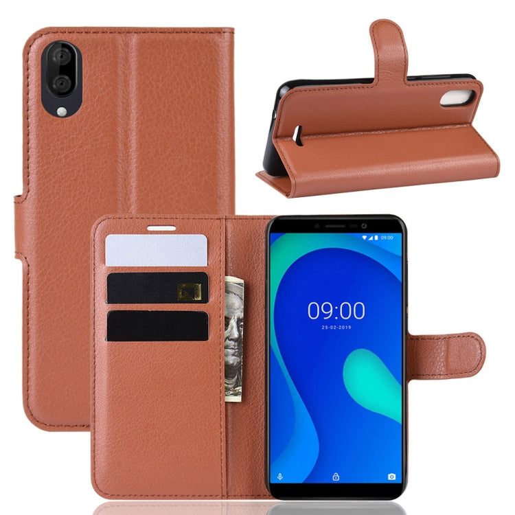 Litchi Texture Horizontal Flip Leather Case for WIKO Y80, with Wallet & Holder & Card Slots