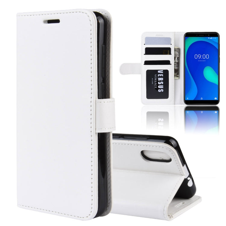 R64 Texture Single Fold Horizontal Flip Leather Case for WIKO Y80, with Holder & Card Slots & Wallet