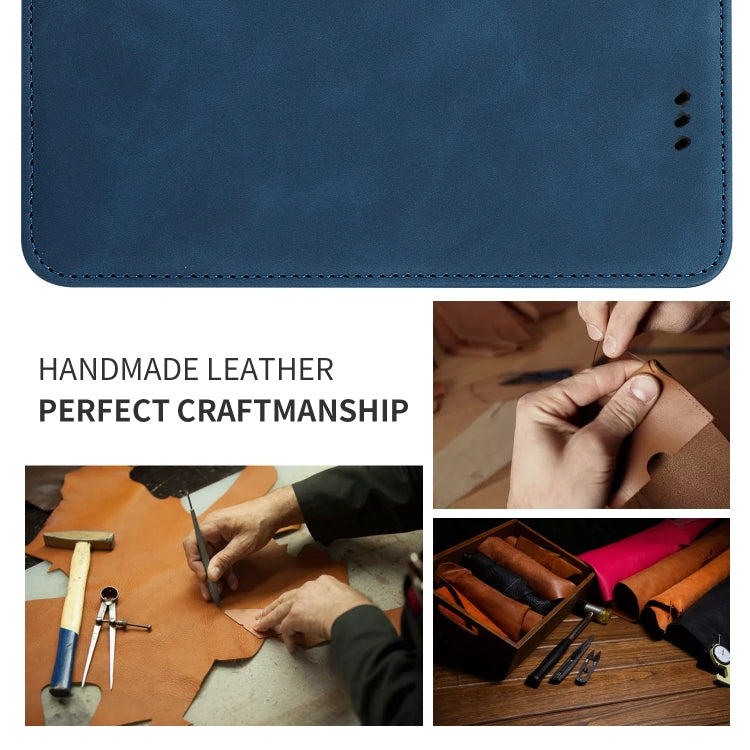 For iPhone 11 Retro Skin Feel Business Magnetic Horizontal Flip Leather Case