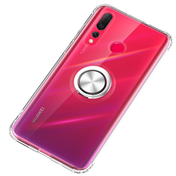 Ultra-thin TPU Protective Case for Huawei Nova4 , with 360 Degree Rotation Holder