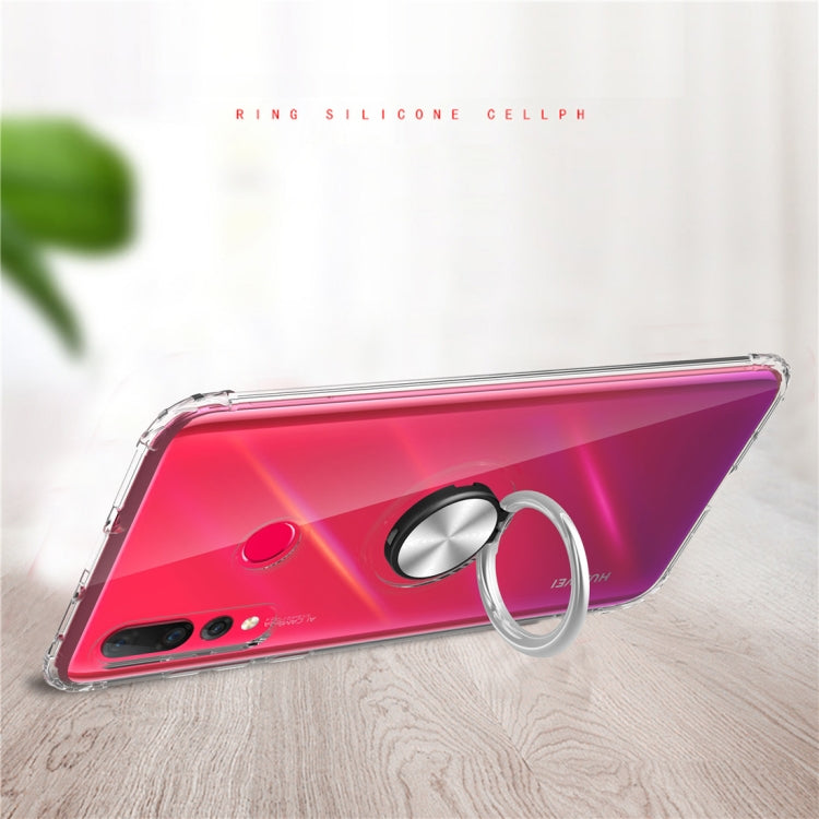 Ultra-thin TPU Protective Case for Huawei Nova4 , with 360 Degree Rotation Holder