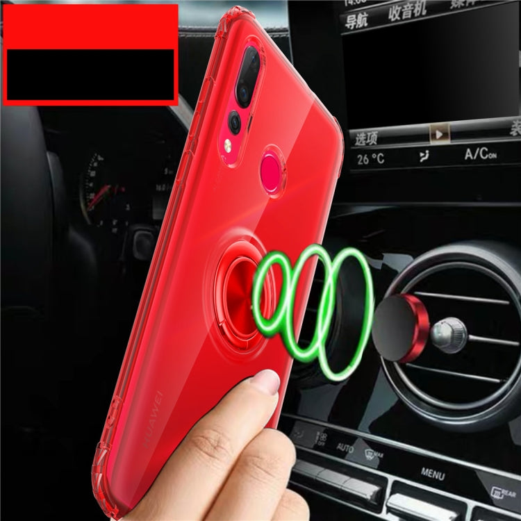 Ultra-thin TPU Protective Case for Huawei Nova4 , with 360 Degree Rotation Holder