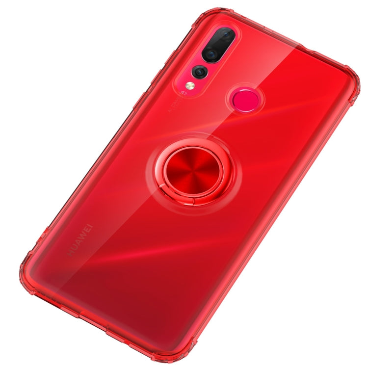 Ultra-thin TPU Protective Case for Huawei Nova4 , with 360 Degree Rotation Holder