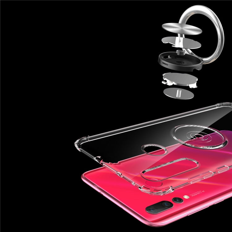 Ultra-thin TPU Protective Case for Huawei Nova4 , with 360 Degree Rotation Holder