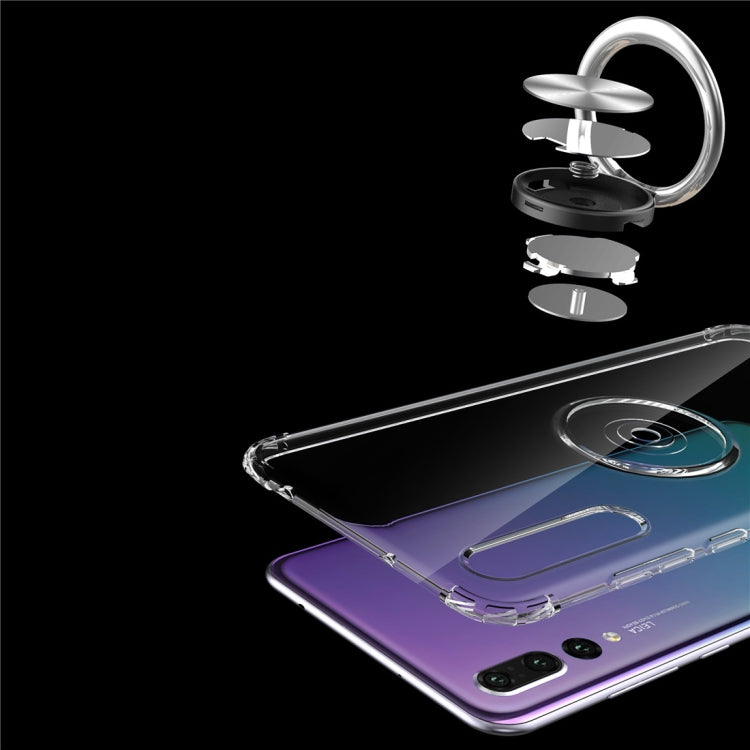 Ultra-thin TPU Protective Case for Huawei P20 Pro  , with 360 Degree Rotation Holder