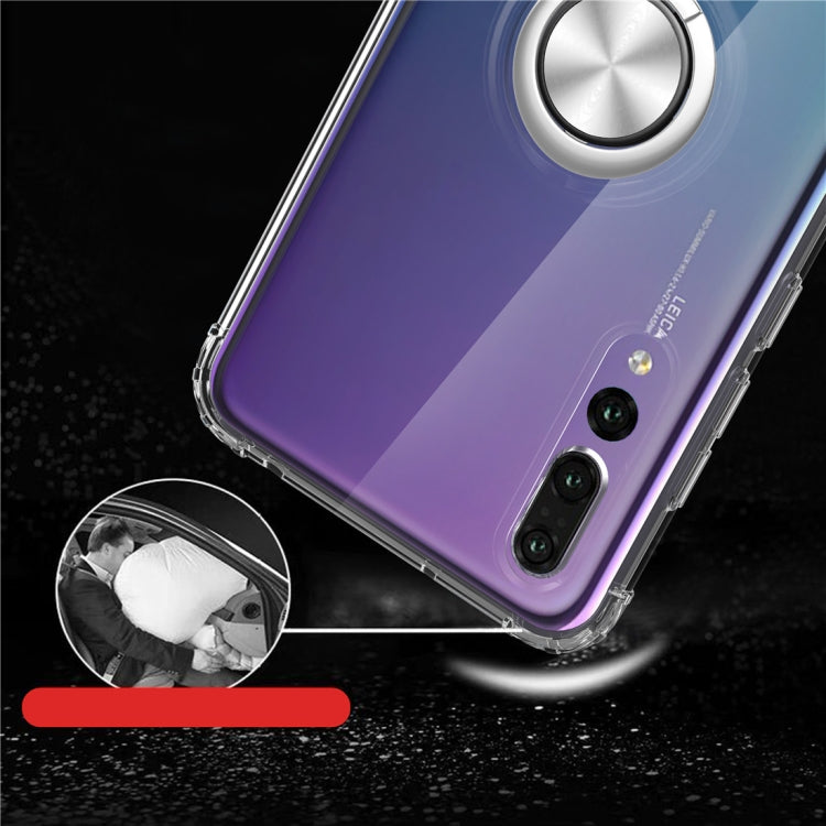 Ultra-thin TPU Protective Case for Huawei P20 Pro  , with 360 Degree Rotation Holder