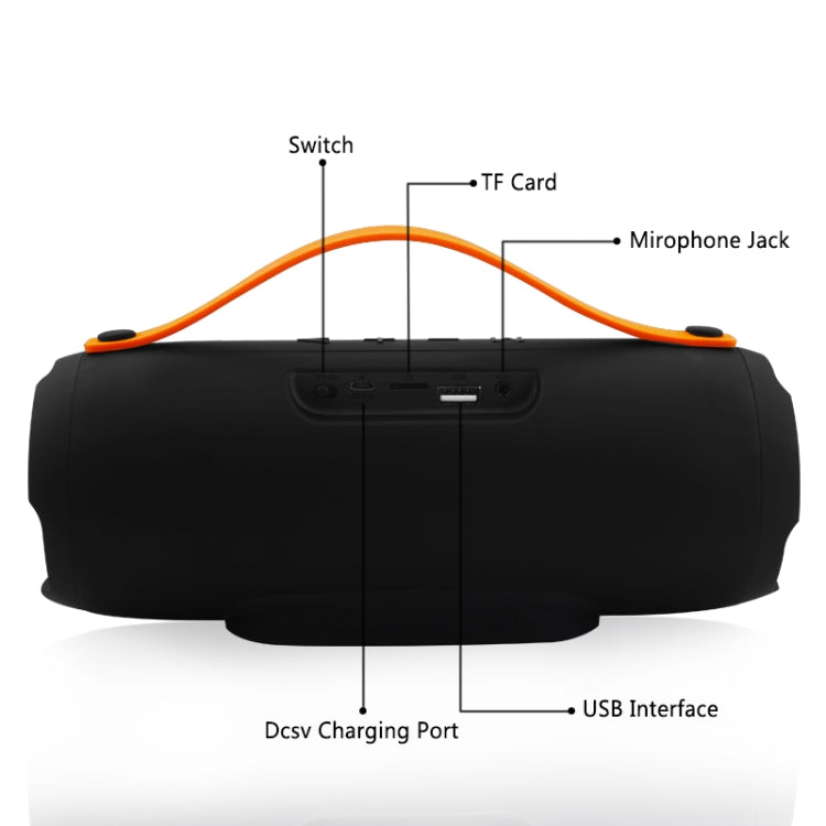 E13 Mini Portable Wireless Bluetooth Speaker Stereo Speakerphone Radio Music Subwoofer Column Speakers with TF FMï¼ˆBlueï¼‰