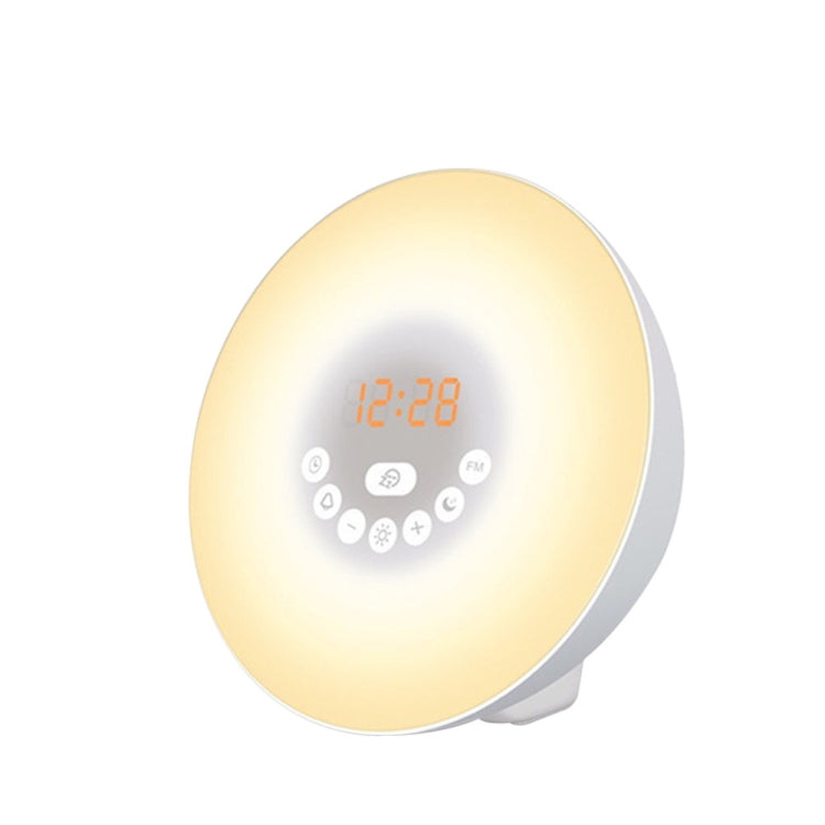 S688 Digital LED Wake Up Light With FM Radio Alarm Clock Bluetooth Speaker