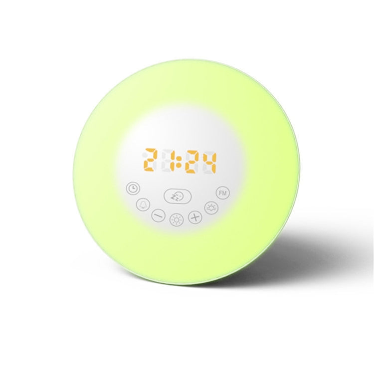 S688 Digital LED Wake Up Light With FM Radio Alarm Clock Bluetooth Speaker