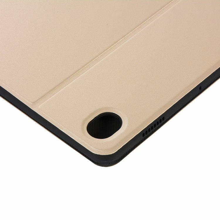 Voltage Plain Elastic Leather + TPU PAD Bracket Protective Leather Case For Huawei MediaPad M6 10.8