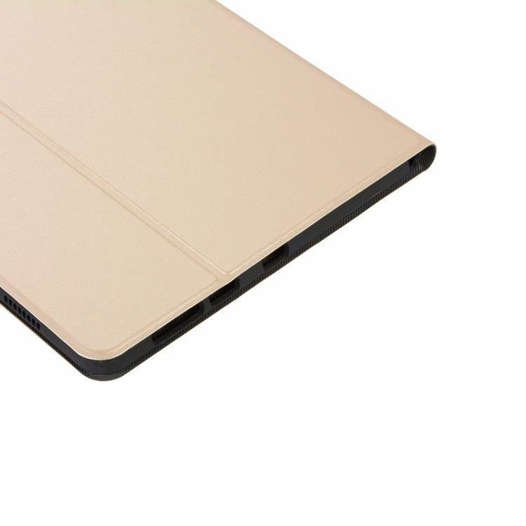 Voltage Plain Elastic Leather + TPU PAD Bracket Protective Leather Case For Huawei MediaPad M6 10.8