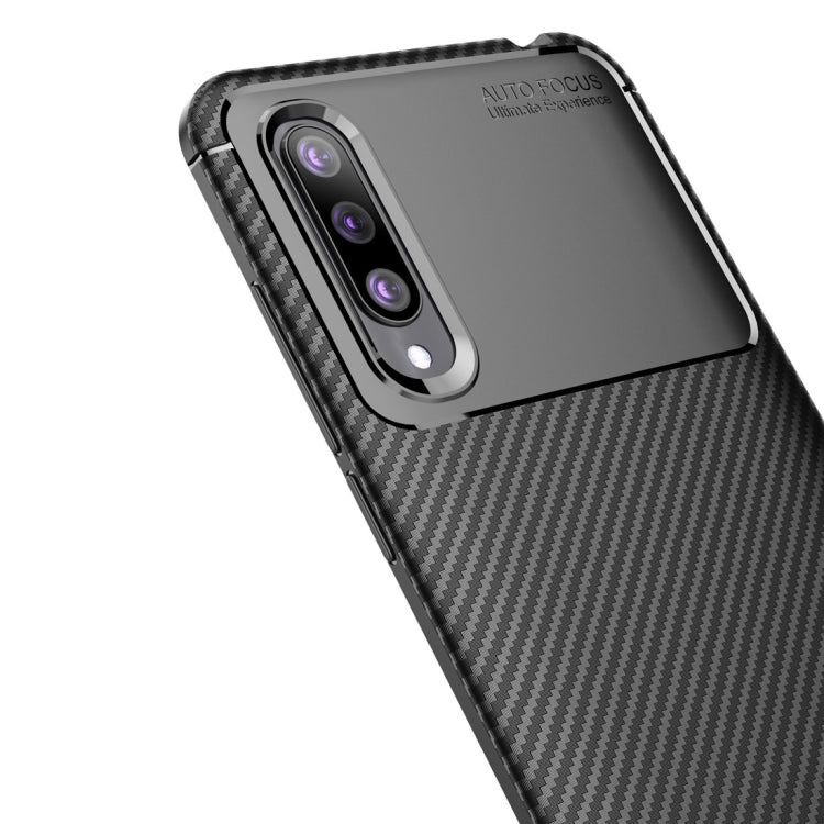 Beetle Series Carbon Fiber Texture Shockproof TPU Case for  Xiapmi Mi CC9