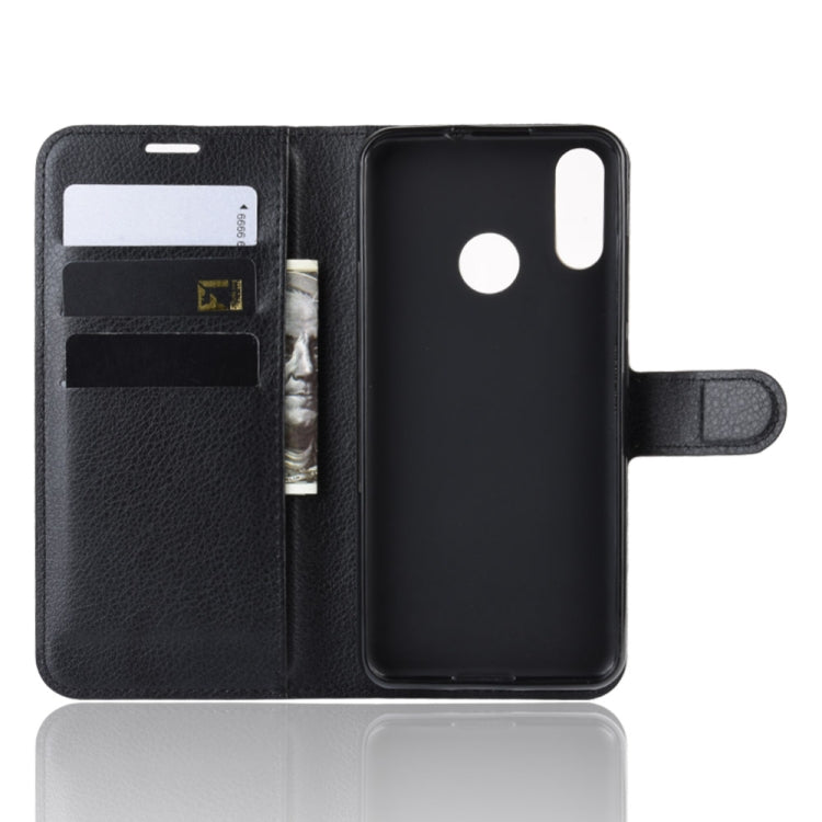 Litchi Texture Horizontal Flip Leather Case for Wiko View 3 Lite, with Wallet & Holder & Card Slots