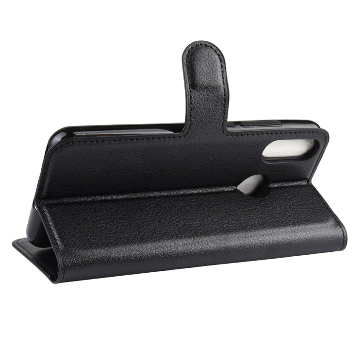 Litchi Texture Horizontal Flip Leather Case for Wiko View 3 Lite, with Wallet & Holder & Card Slots