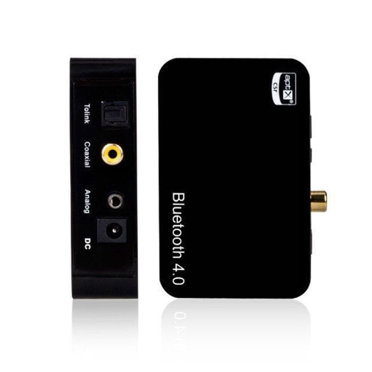 Bluetooth Digital Audio Output Hifi Audio Decoding 3.5mm Coaxial Fiber APTX Output Lossless Sound Quality(Black)