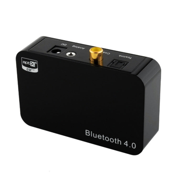 Bluetooth Digital Audio Output Hifi Audio Decoding 3.5mm Coaxial Fiber APTX Output Lossless Sound Quality(Black)