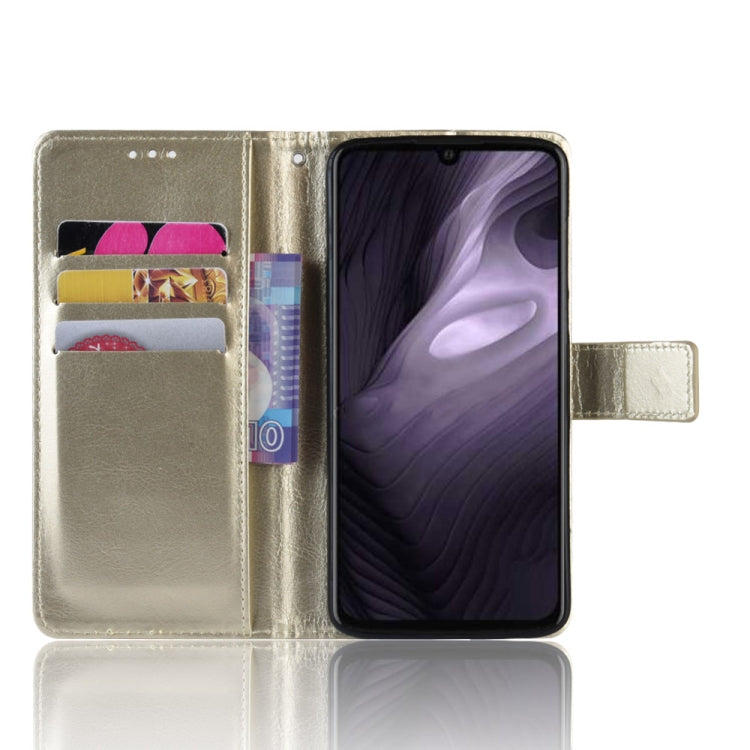 Retro Crazy Horse Texture Horizontal Flip Leather Case for Motorola Moto Z4/Z4 Play, with Holder & Card Slots & Photo Frame