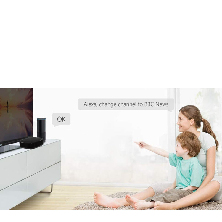 A1 Infrared Remote Controller Wifi Mobile Phone Universal Remote Controller Intelligent Remote Controller TV Set-top Box air Conditioning Remote Controller(Black)