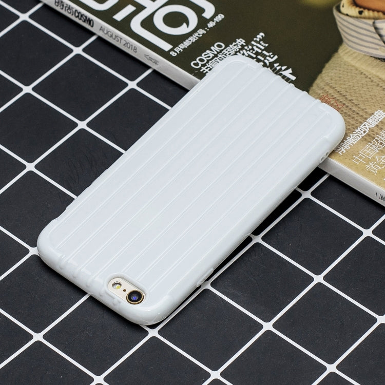 Suitcase Style Striped Soft TPU Case for iPhone 6 & 6s