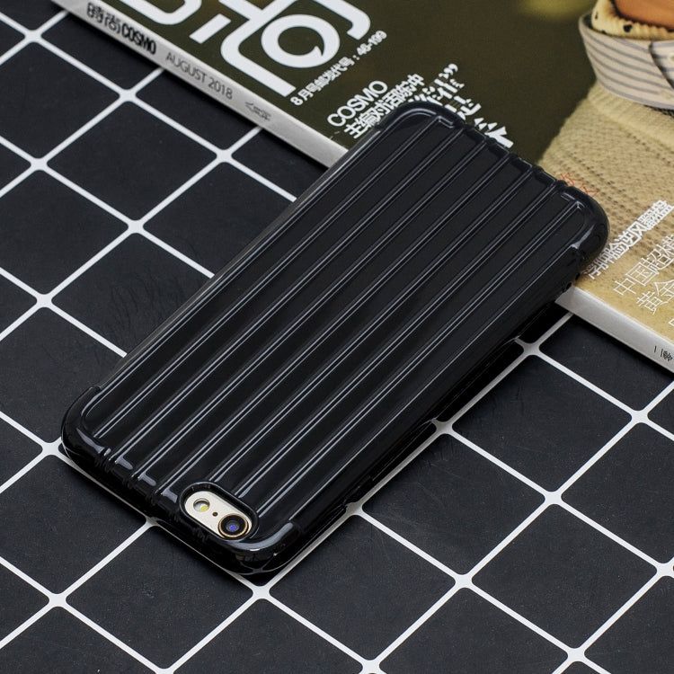 Suitcase Style Striped Soft TPU Case for iPhone 6 & 6s
