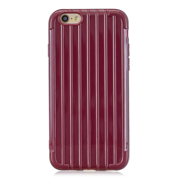 Suitcase Style Striped Soft TPU Case for iPhone 6 & 6s