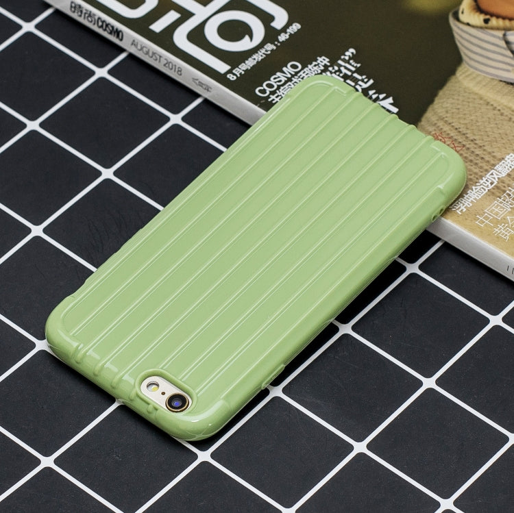 Suitcase Style Striped Soft TPU Case for iPhone 6 & 6s