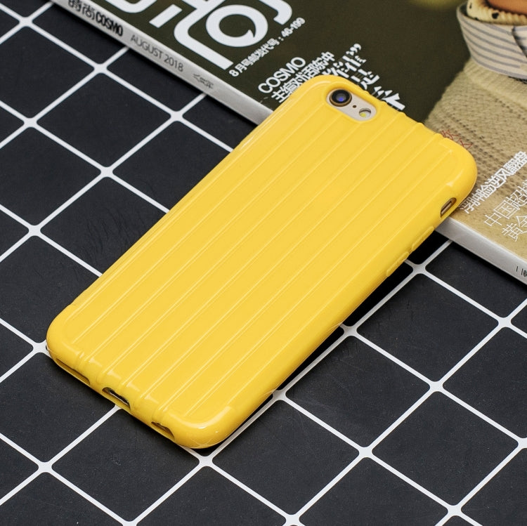 Suitcase Style Striped Soft TPU Case for iPhone 6 & 6s