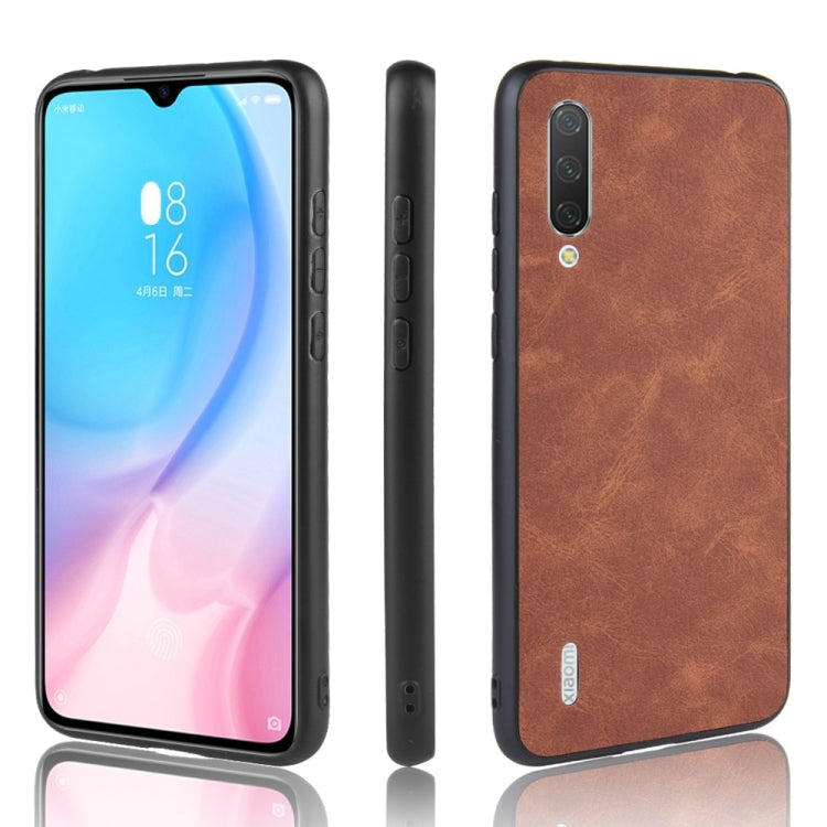 Shockproof Sheep Skin PC + PU + TPU Case For Xiaomi Mi A3