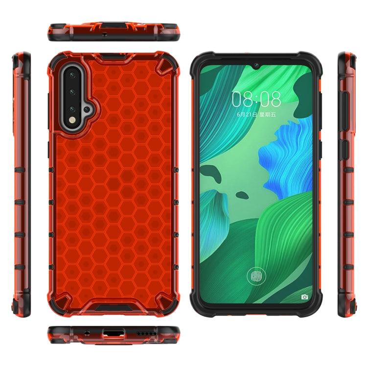 Shockproof Honeycomb PC + TPU Case for Huawei Nova 5 / Nova 5 Pro