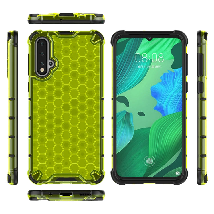 Shockproof Honeycomb PC + TPU Case for Huawei Nova 5 / Nova 5 Pro