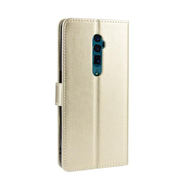 Retro Crazy Horse Texture Horizontal Flip Leather Case for OPPO Reno 10x Zoom / Reno 5G   , with Holder & Card Slots & Photo Frame