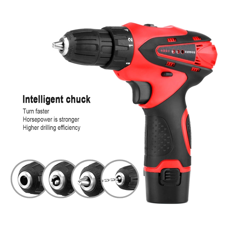 YS-01  12V Mobile Electric Drill Power Tool Screwdriver, Lithium Battery Powered Cordless Mini Drill Hand