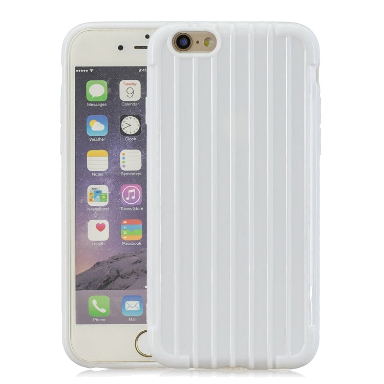 Suitcase Style Striped Soft TPU Case for iPhone 6 Plus & 6s Plus
