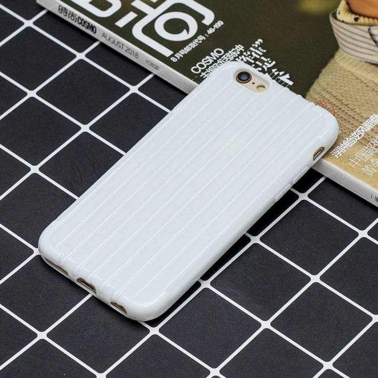 Suitcase Style Striped Soft TPU Case for iPhone 6 Plus & 6s Plus