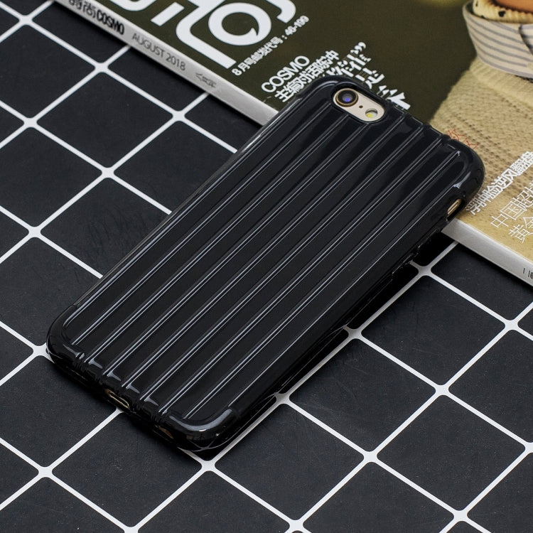 Suitcase Style Striped Soft TPU Case for iPhone 6 Plus & 6s Plus