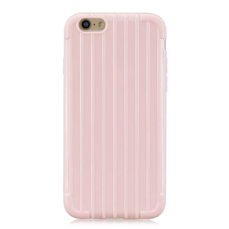 Suitcase Style Striped Soft TPU Case for iPhone 6 Plus & 6s Plus