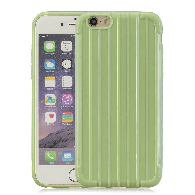 Suitcase Style Striped Soft TPU Case for iPhone 6 Plus & 6s Plus