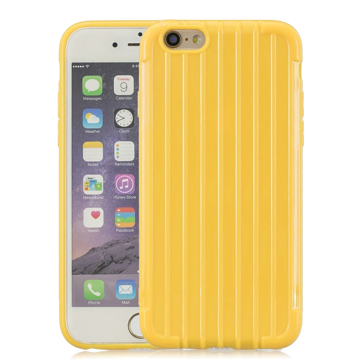 Suitcase Style Striped Soft TPU Case for iPhone 6 Plus & 6s Plus