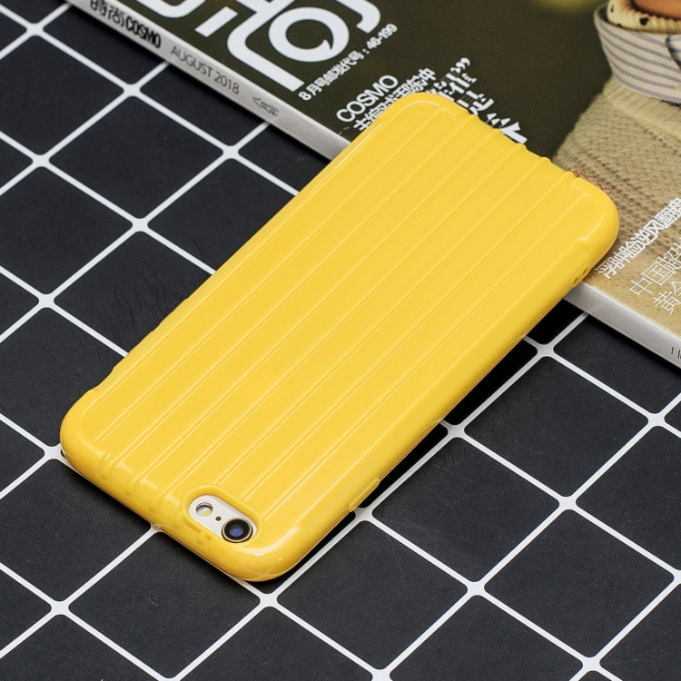 Suitcase Style Striped Soft TPU Case for iPhone 6 Plus & 6s Plus