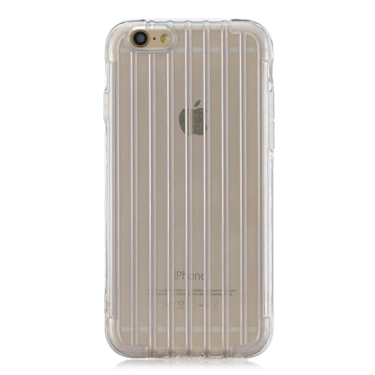 Suitcase Style Striped Soft TPU Case for iPhone 6 Plus & 6s Plus
