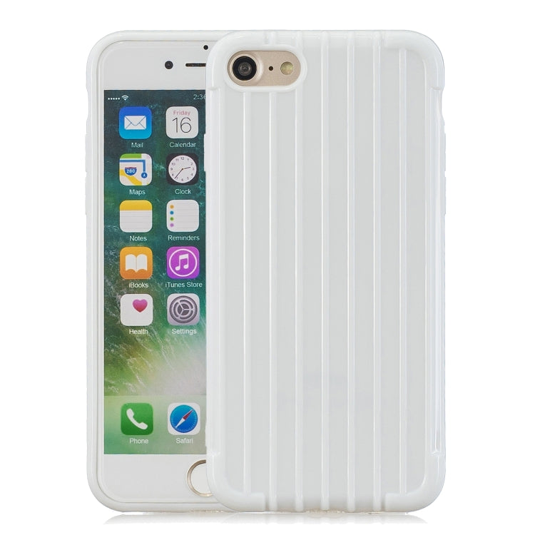 Suitcase Style Striped Soft TPU Case For iPhone SE 2020 & 8 & 7